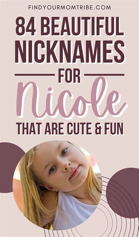 funny nicknames for nicole